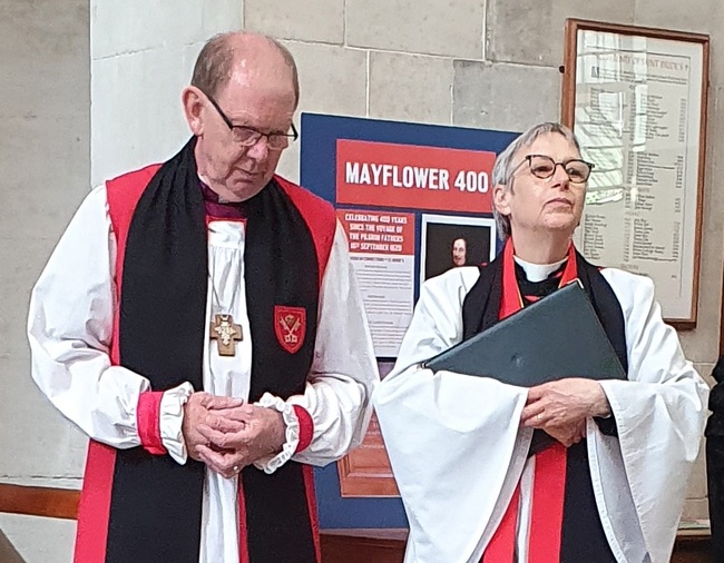 The Right  Rev'd David Wilborne and The Revd Canon Dr Alison Joyce