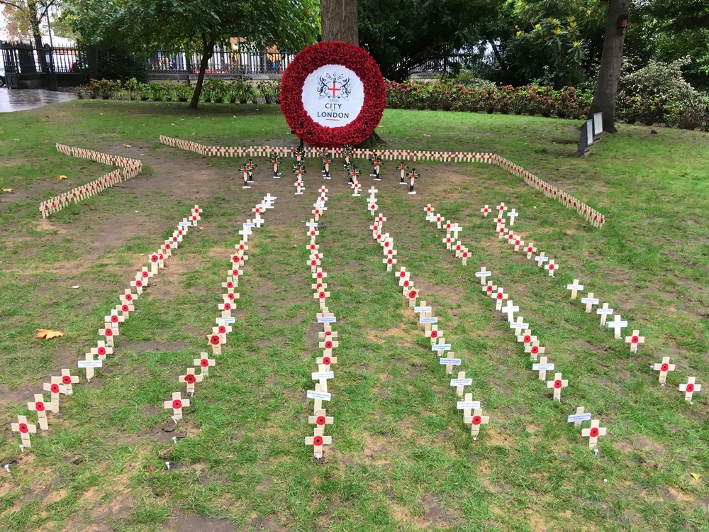 The Garden of Remembrance at St Paul's Cathedral