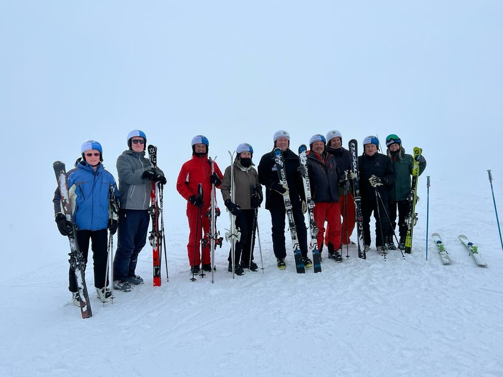 Stationers got  back to the ski slopes after a two season interruption
