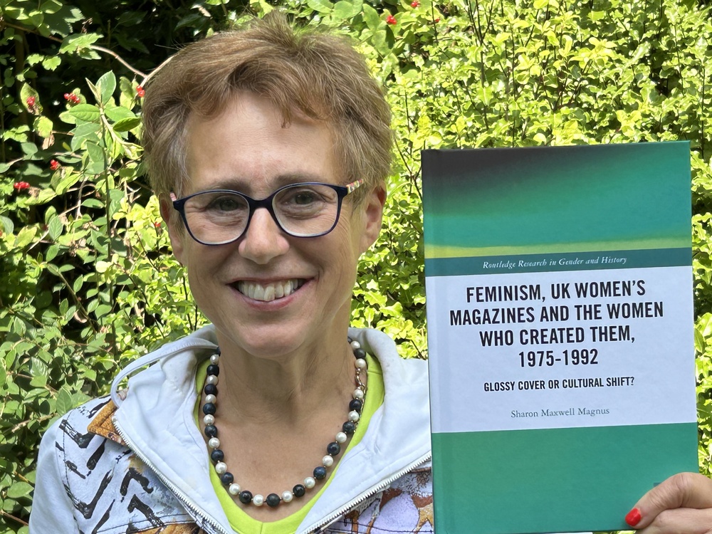 Freeman Sharon Magnus launches new book  'Feminism, UK Women’s Magazines and the Women Who Created Them, 1975-1992: More than Just a Glossy Cover'.