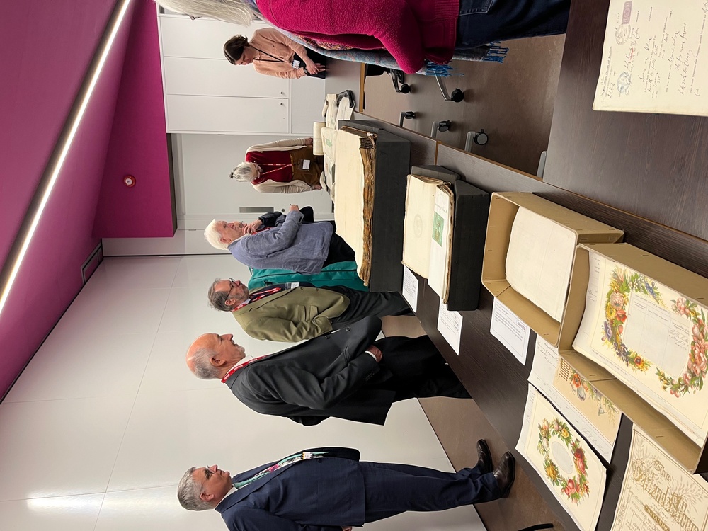 Stationers’ visit the National Archives