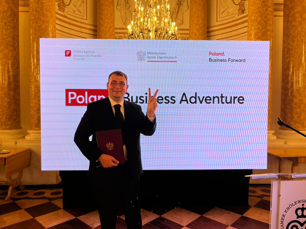 Freeman Krzysztof Szkoda taken part in a three-month scholarship programme “Poland Business Adventure” programme hosted by the Polish Government Agency PAIH