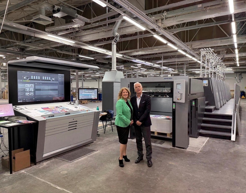 News from Heidelberg: GPS Colour Graphics stays ahead of the competition with  new Speedmaster XL 106