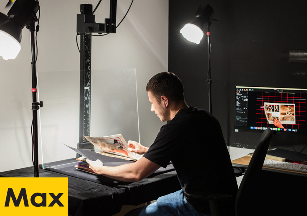 Highlighting MAX Communications for all digitisation and end-to-end services for archives