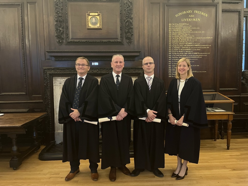 Four new Liverymen