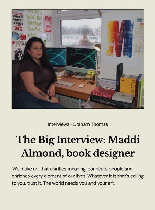 Collaboration in the Craft: TheNeverZine Features Maddi Almond