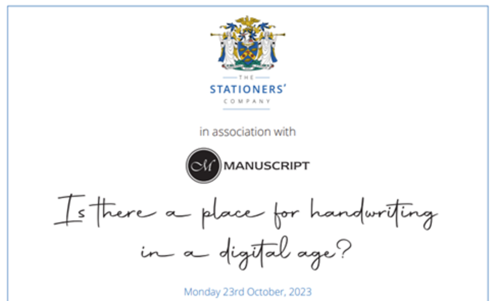 Is there a place for handwriting in a digital age?