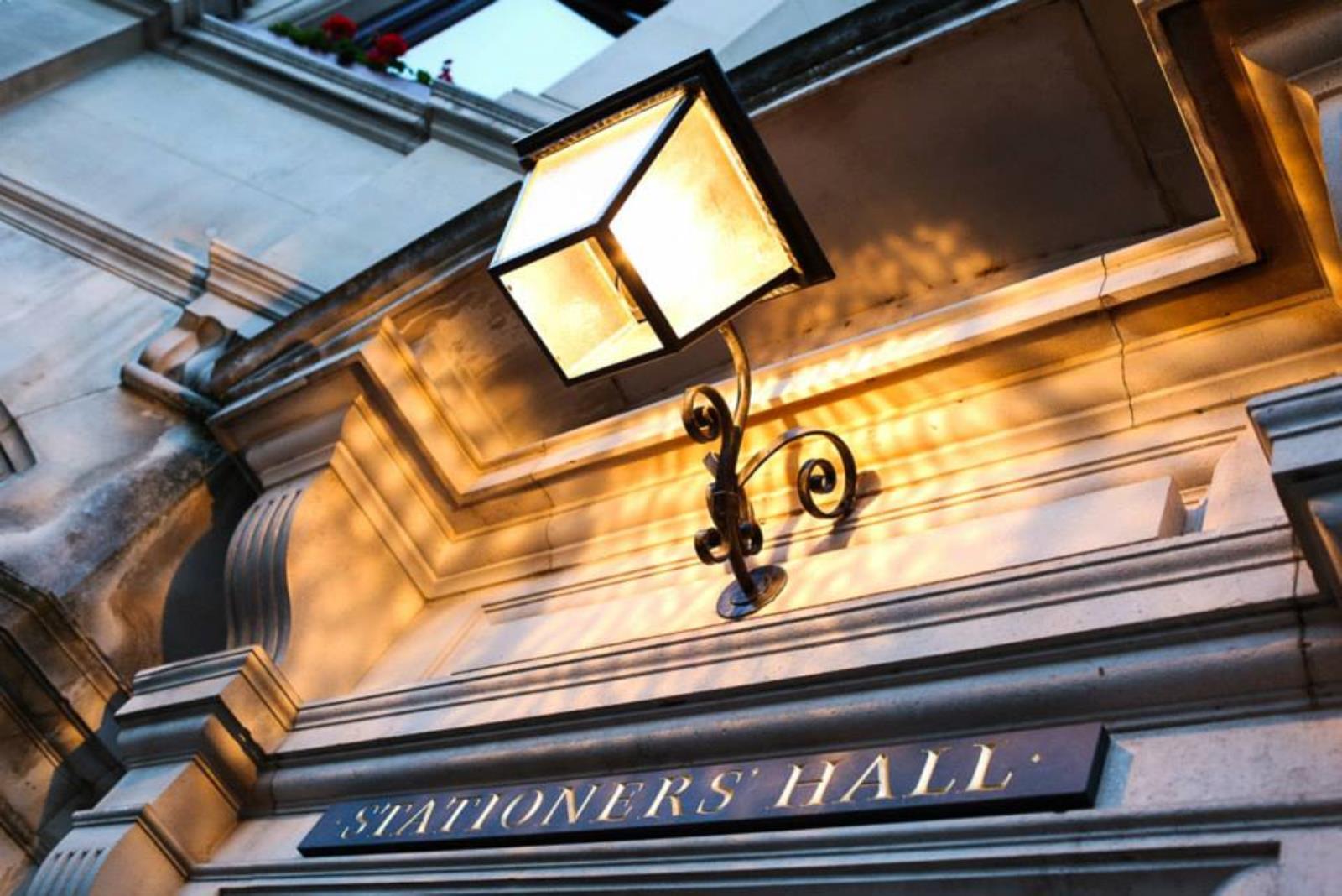 Tour of Stationers' Hall Monday 1 June 2026 - 12.30