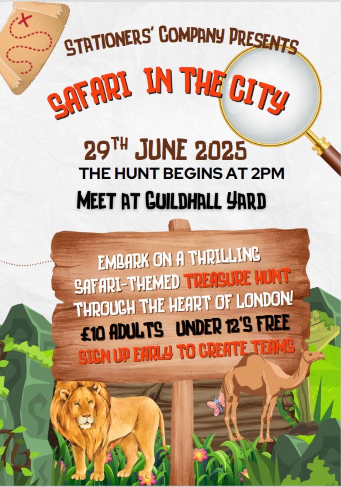 LivCom: Stationers Safari in the City Challenge