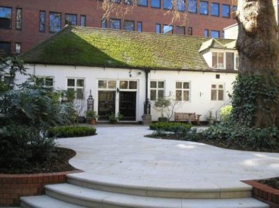 Exterior photograph of the seventeenth-century building which houses the Stationers' Company Archive Store and Reading Room.